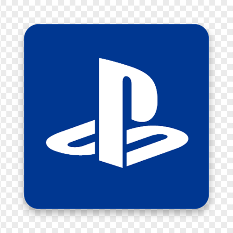 Download Blue PlayStation App Square Icon PNG