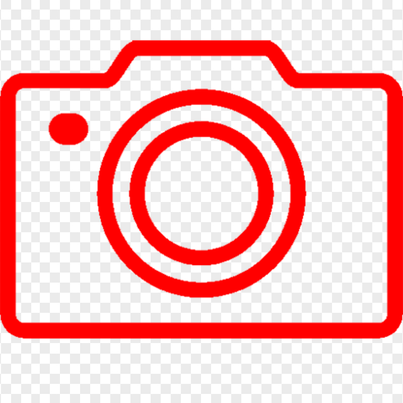 Download Camera Red Icon PNG