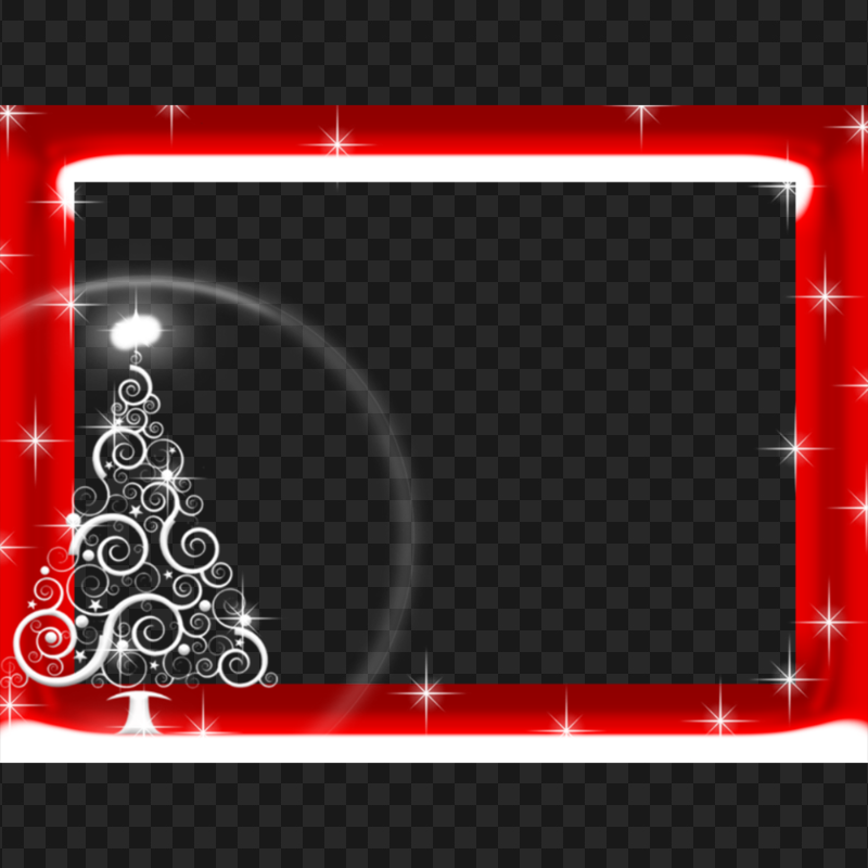 Download Christmas New Year Picture Frame PNG