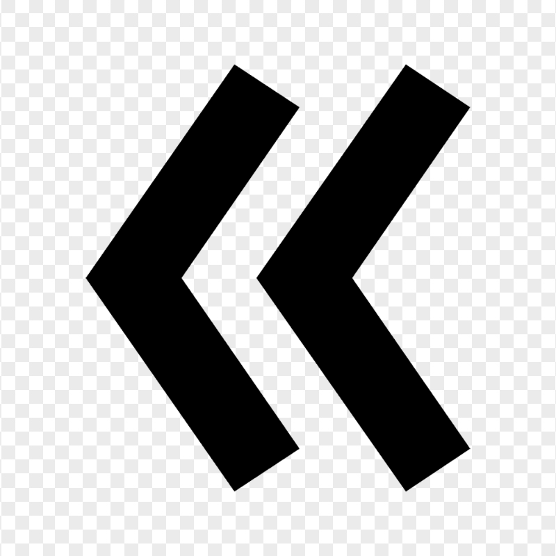 Download Double Black Arrowhead Icon PNG