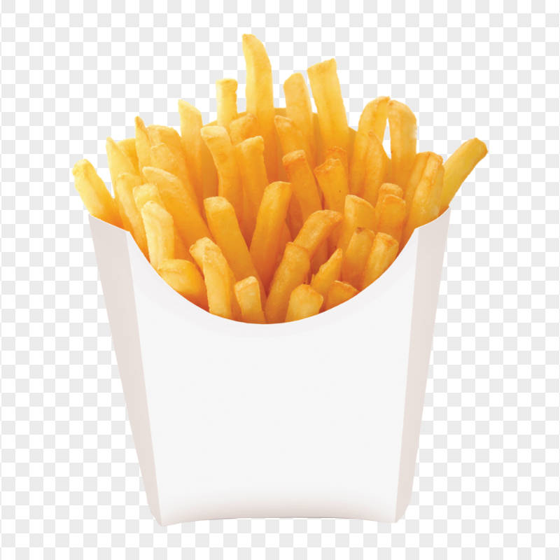 Download French Fries In White Paper Cup PNG