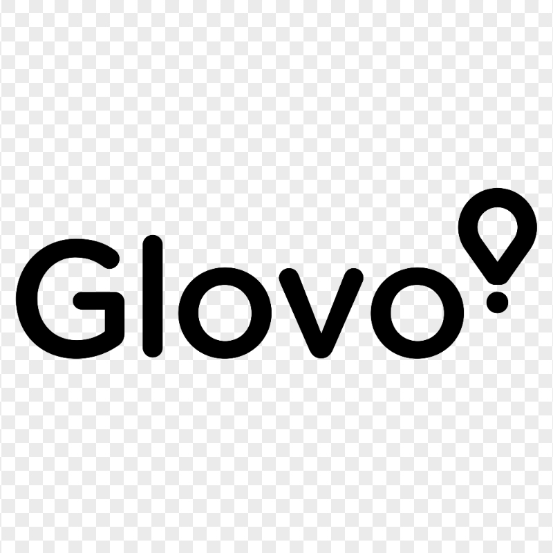 Download Glovo Black Logo PNG