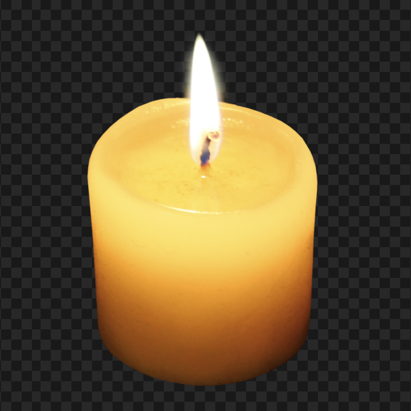 Download HD Burning Candle PNG