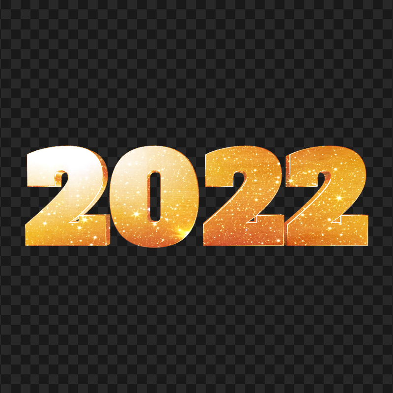 Download Orange Sparkle 2022 Text PNG