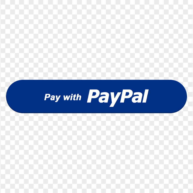 Download Pay With PayPal Blue Button PNG