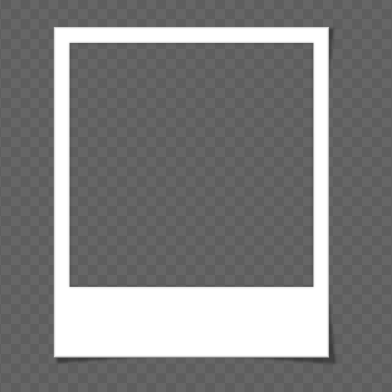 Download Polaroid Instant Photo Frame PNG