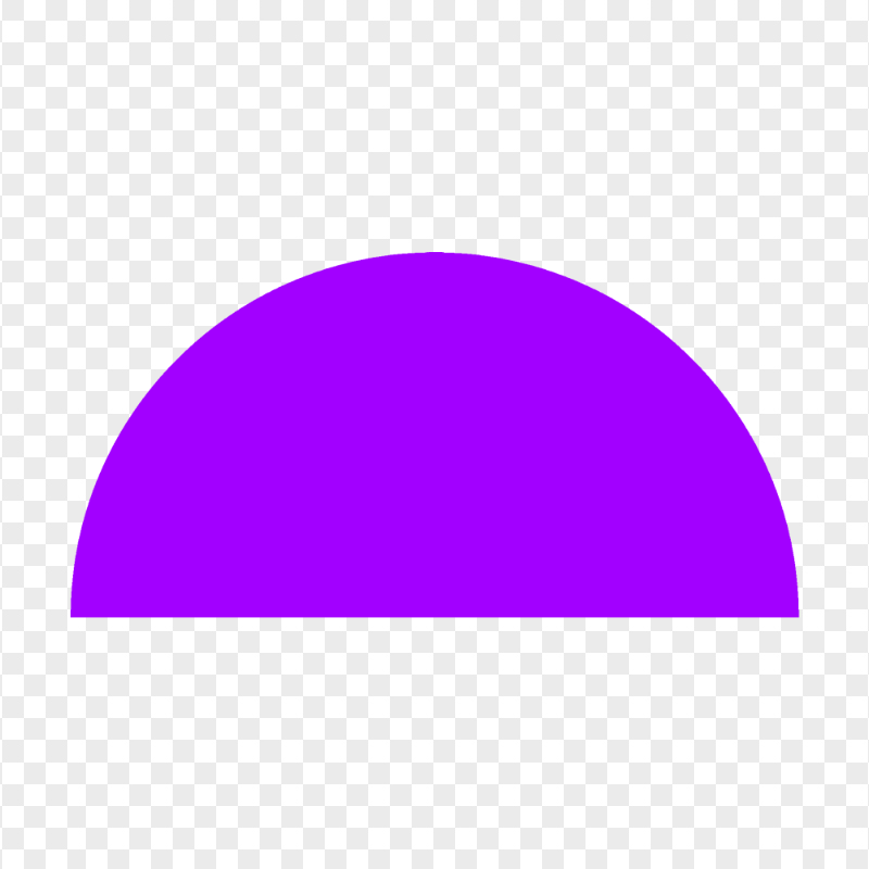 Download Purple Half Semi Circle PNG