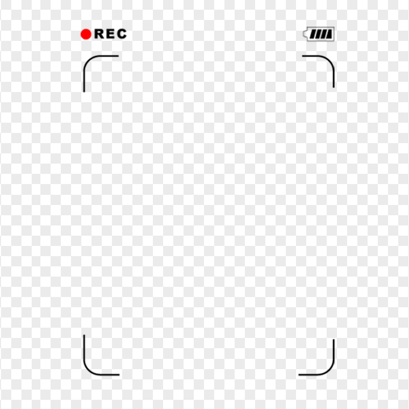 Download Record Camera Screen Frame PNG