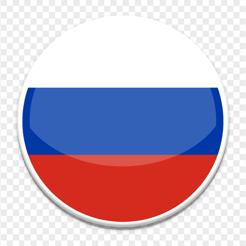 Download Round Russia Flag Icon PNG