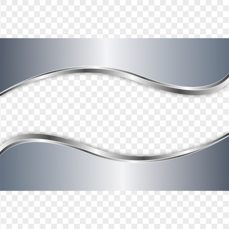 Download Silver Metal Wave Abstract PNG