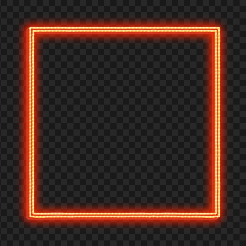 Download Square Light Frame PNG