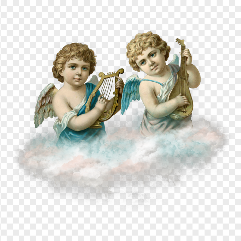 Download Two Cherubs Cupid Angels PNG
