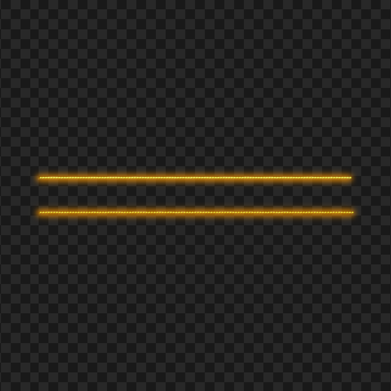Download Two Yellow Led Light Bar Strings PNG