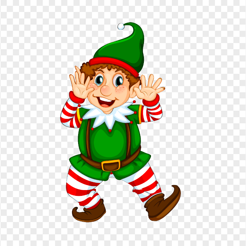 Elf Clown Cartoon Character PNG IMG