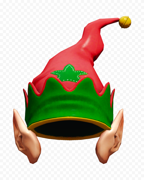 Elf Hat With Ears PNG Image