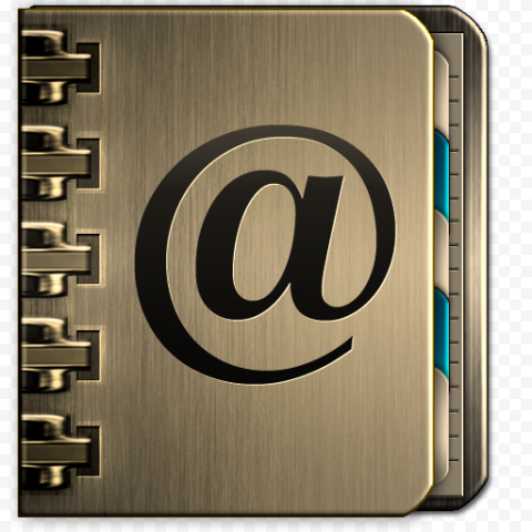 Email Contacts Address Book Icon Download PNG