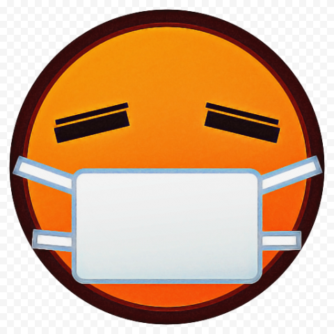 Emoji Emoticon Sick Wear Surgical Safety Mask