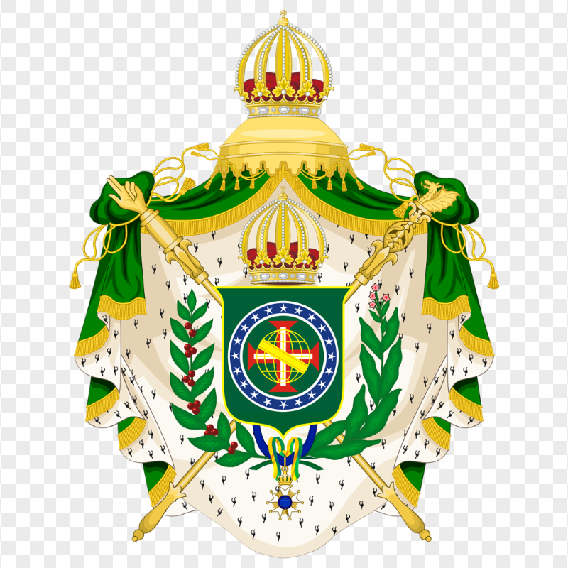 Empire Of Brazil Coat Of Arms Logo PNG Image