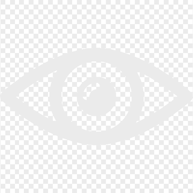 Eye View Watching Gray Icon PNG Image