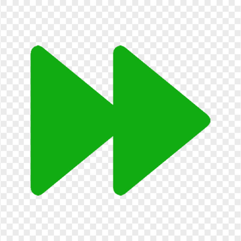 Fast Forward Green Icon