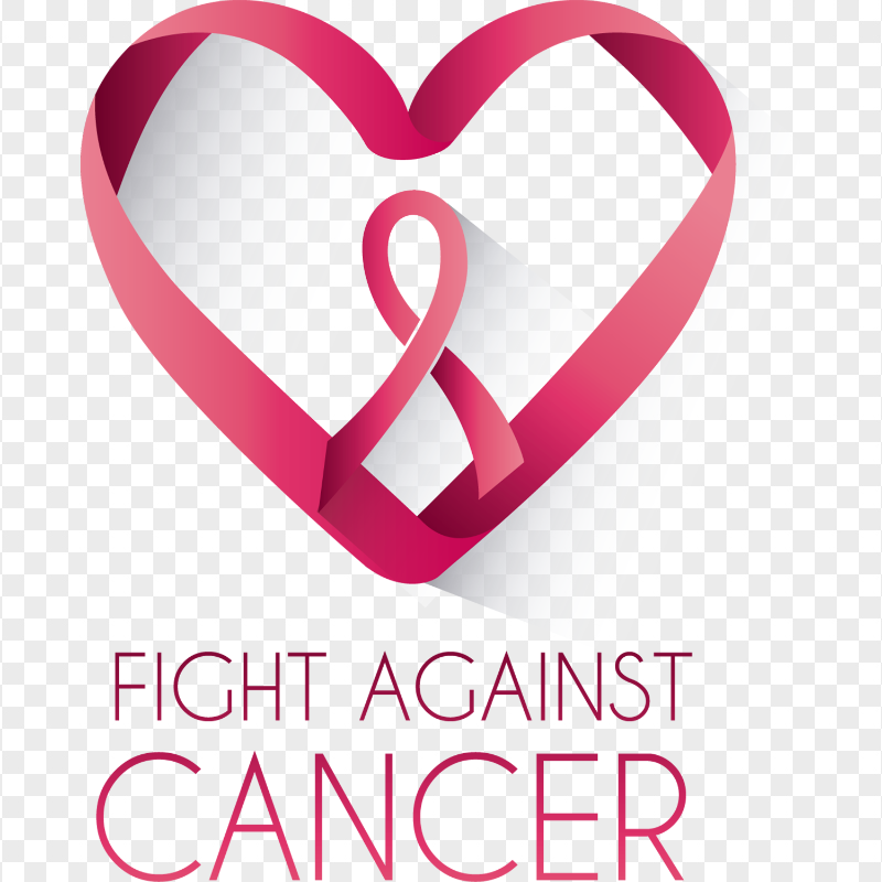 Fight Against Breast Cancer Illustration PNG Image