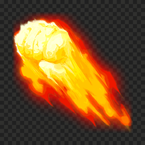 Fist Hand On Fire PNG