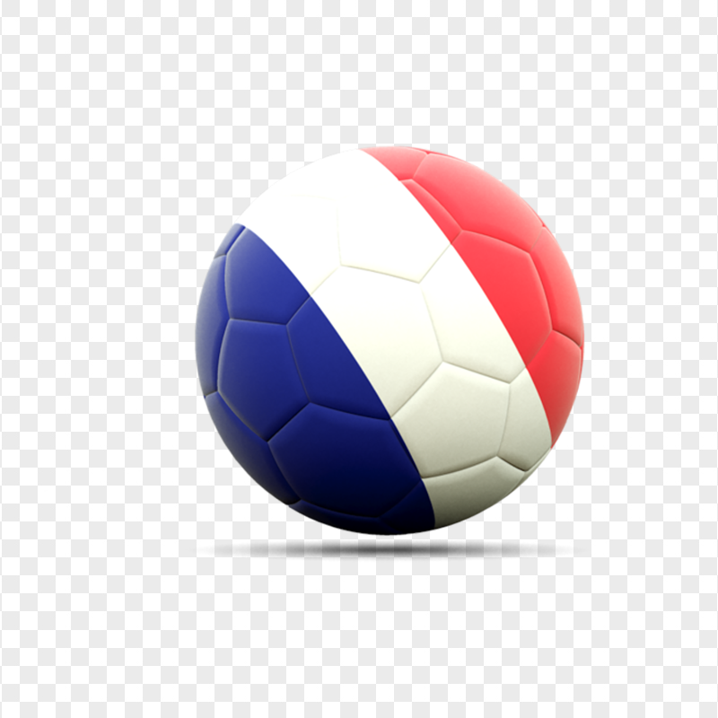 Football France Flag Ball PNG Image