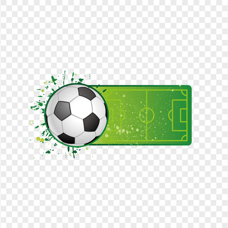 Football Label Banner Icon