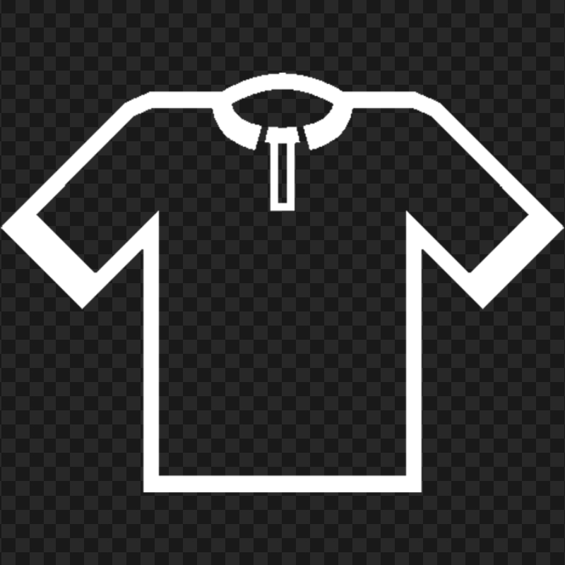 Football T-shirt White Icon Download PNG