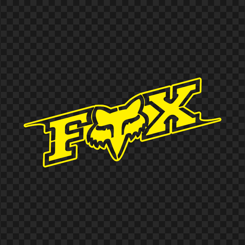 Fox Racing Yellow Logo Transparent Background