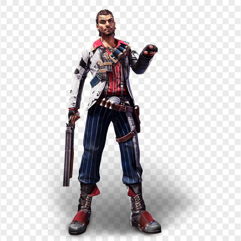 Free Fire Antonio Man Character