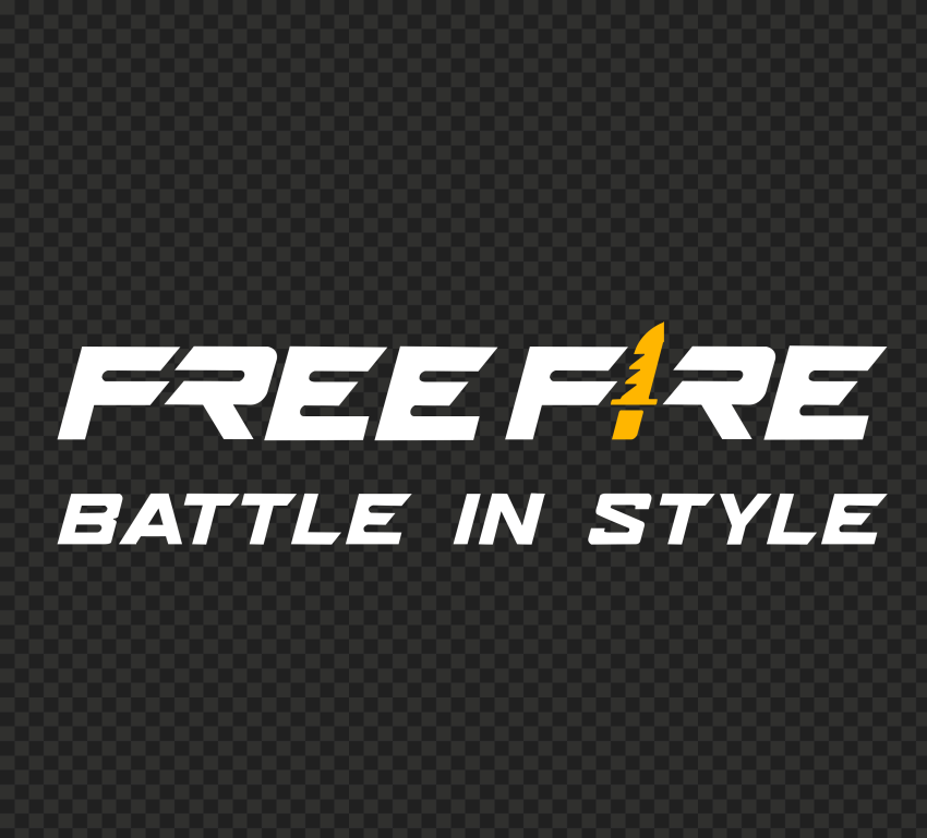 Free Fire New Logo Battle In Style HD PNG
