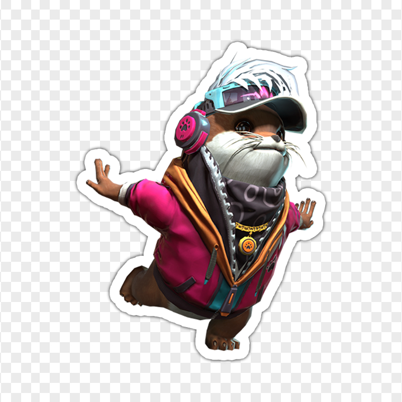 Free Fire Ottero Character Sticker