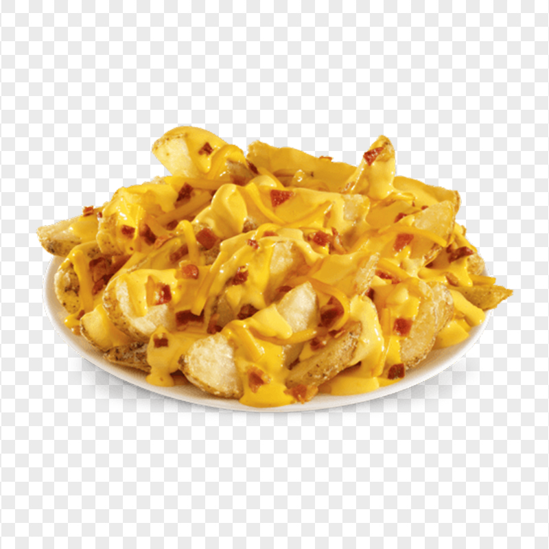 FREE Plate Of Potatoes Fries With Cheese PNG