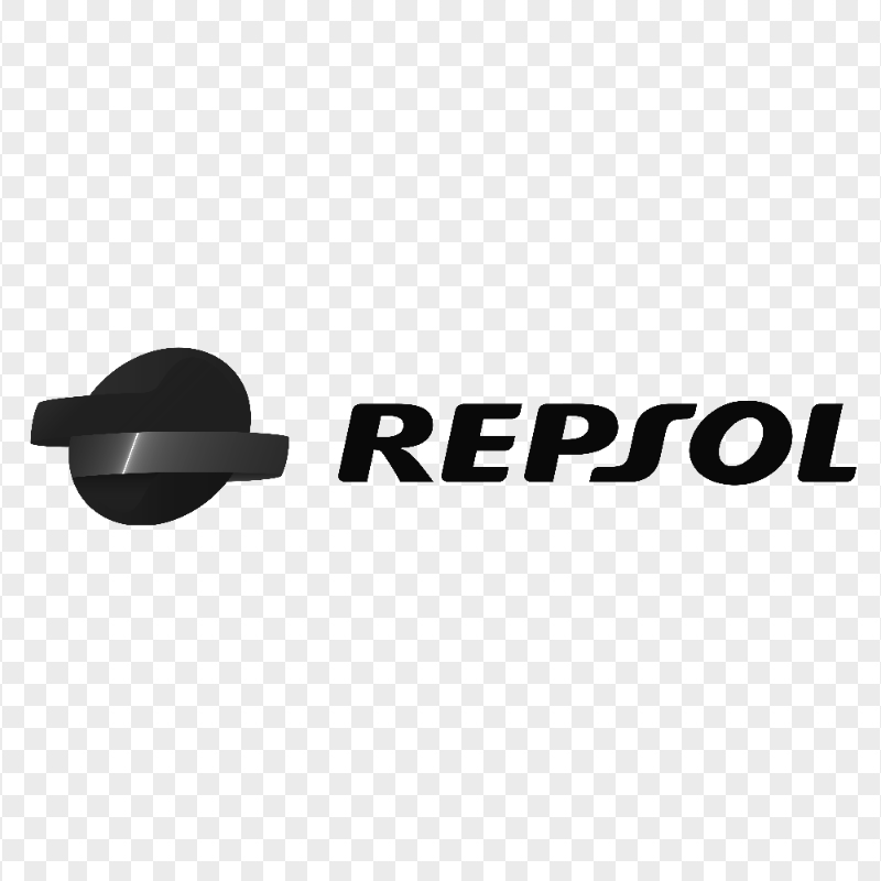 FREE Repsol Black Logo PNG