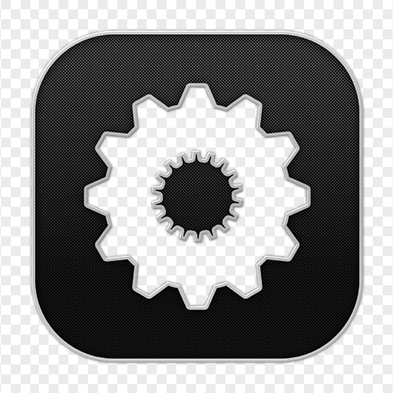 FREE Square Settings Options App Icon PNG