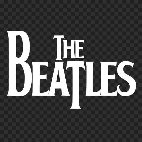 FREE The Beatles White Logo PNG | Citypng