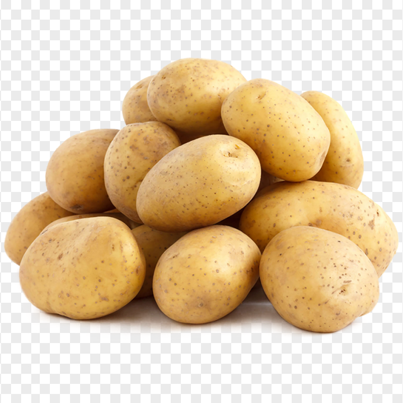 Fresh White Potatoes HD PNG