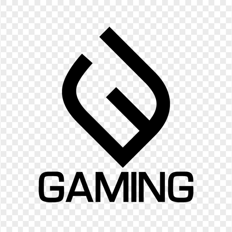 Gaming Black Logo Template HD PNG