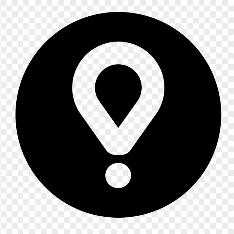 Glovo Round Black Icon PNG