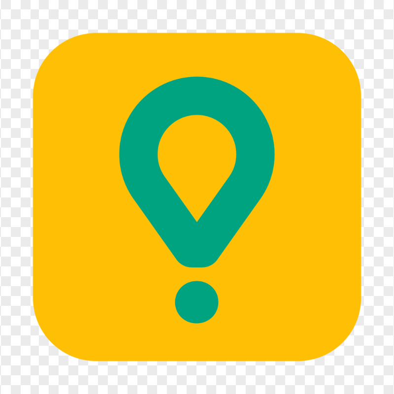 Glovo Square App Logo Icon PNG