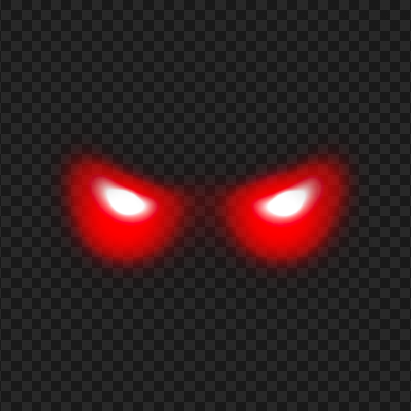 Glowing Red Eyes PNG