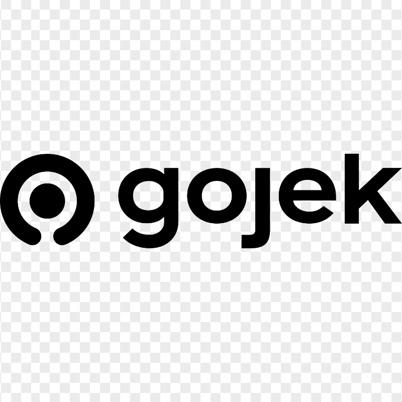 Gojek Black Logo HD Transparent Background