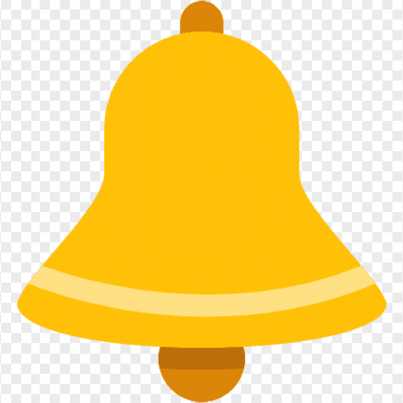 Gold Bell Icon Youtube Notification