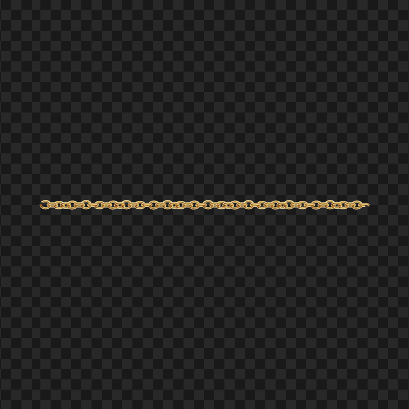 Gold Chain Border Illustration Download PNG