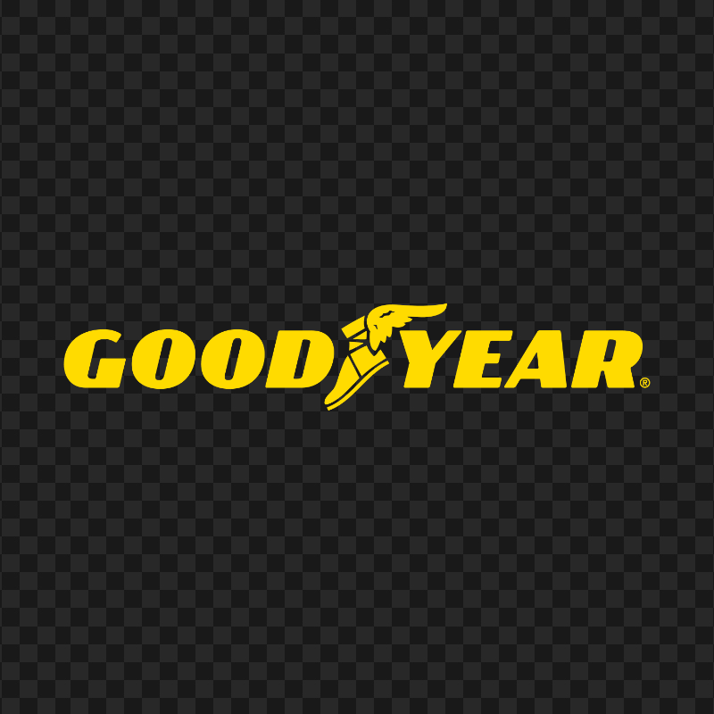 GoodYear Tire Yellow Logo HD PNG