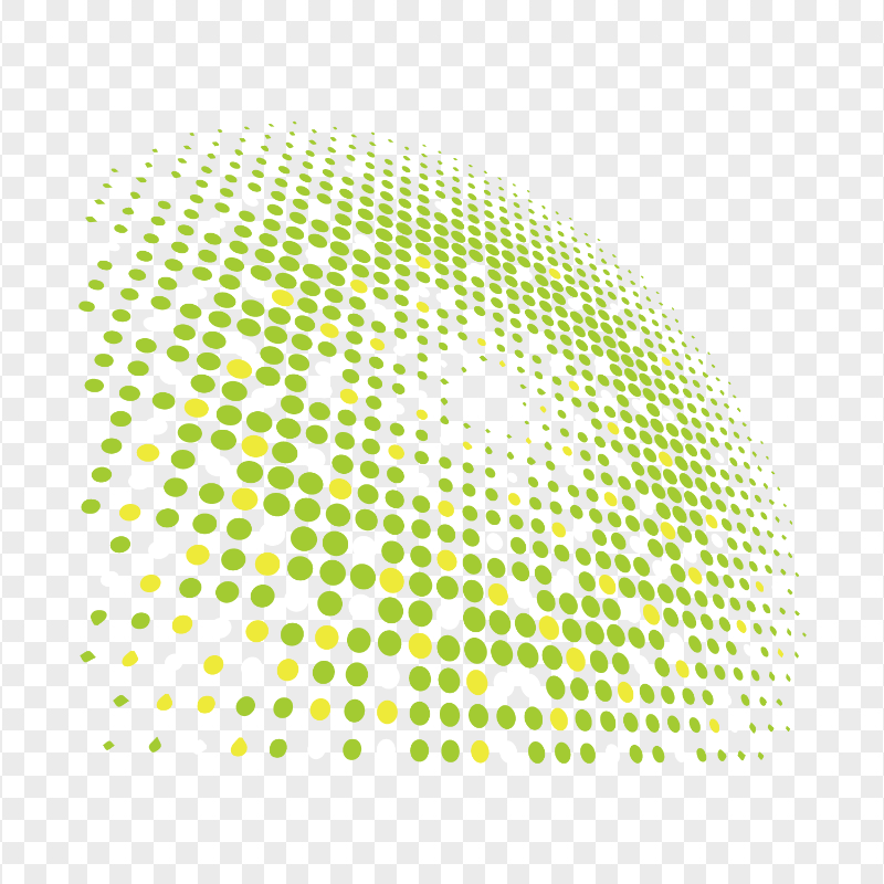 Green Abstract Polka Dots Background PNG IMG