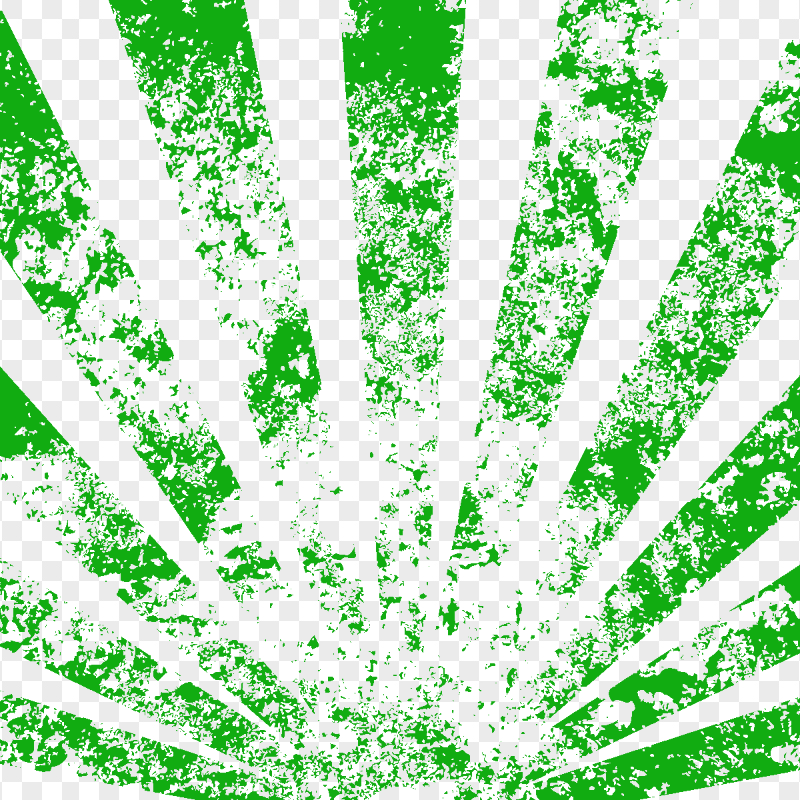Green Grunge Rays PNG