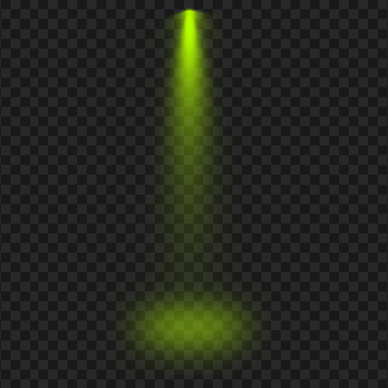 Green Light Spot Spotlight Transparent PNG