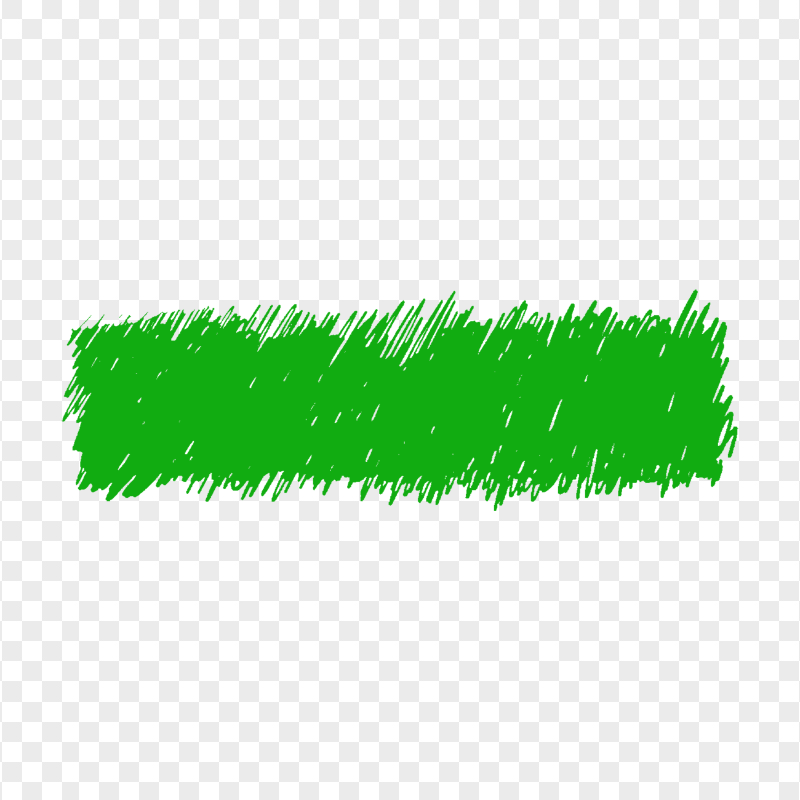Green Pencil Scribble Banner Transparent Background